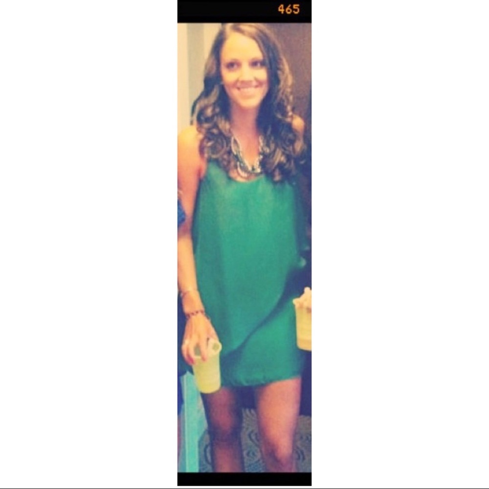 Green Mini dress